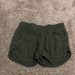 Maurices Dark Green Athletic Shorts
